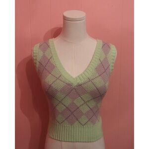 Light Green Knit Sweater
